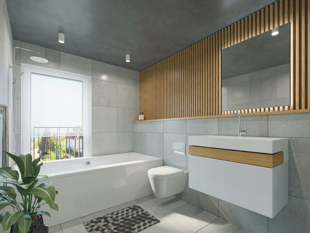 Bathroom upgrade in Edgware London