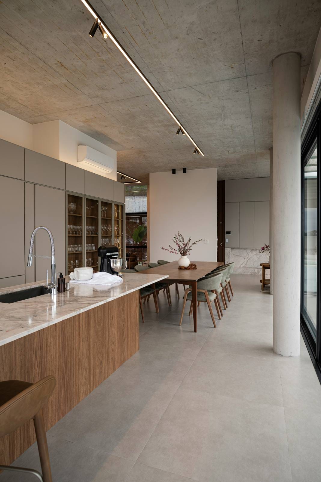 Clean living space after refurbishment