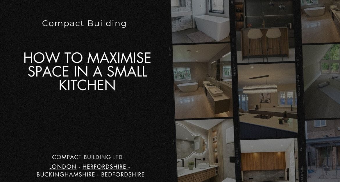 How to maximise space in a small kitchen-Compact Building Ltd