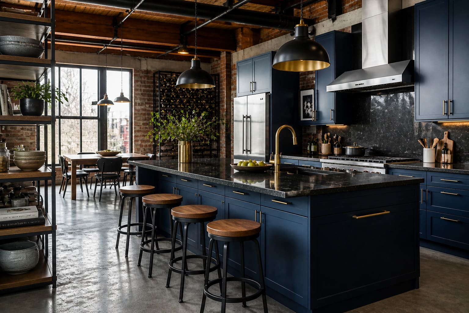 Contemporary kitchen Buckinghamshire open plan – Illustrative Image
