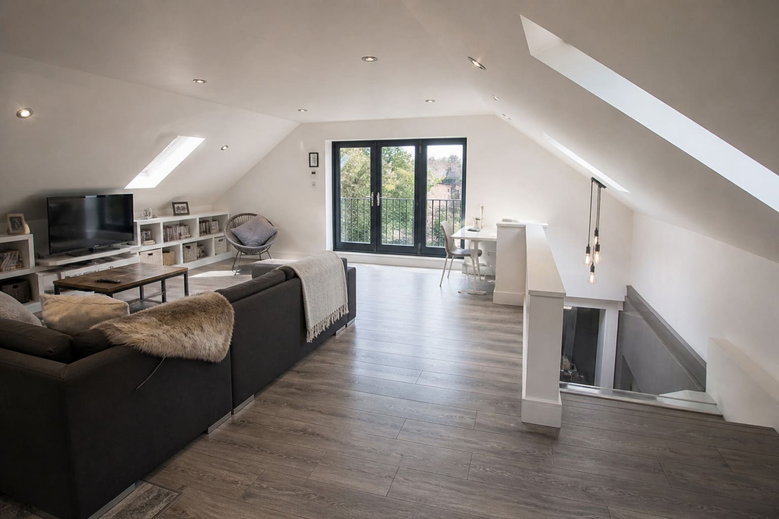 Loft Conversion with Skylight Bedroom - Illustrative Image