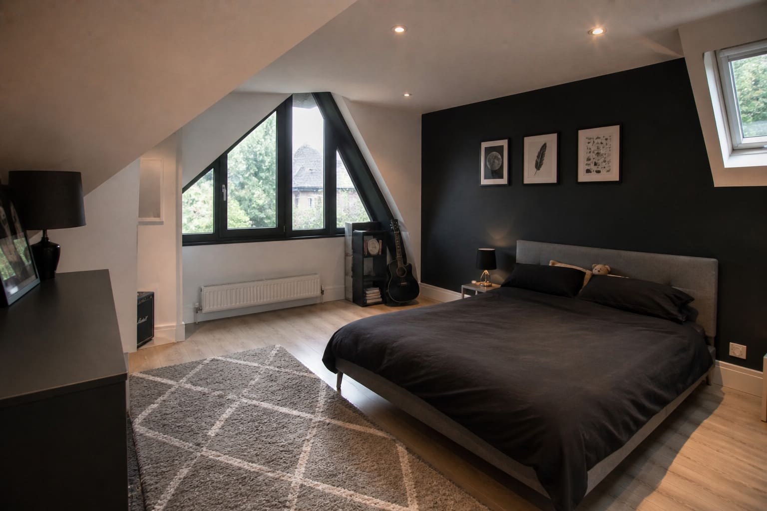 Loft Conversion with Skylight and Wooden Floors - Illustrative Image