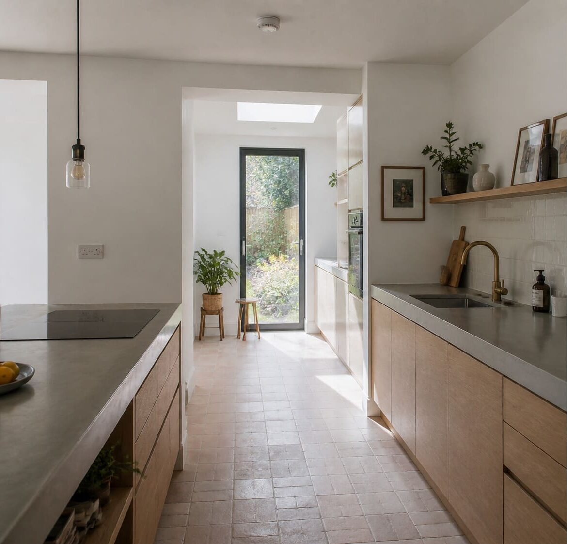 Minimalist kitchen Hertfordshire open plan - Illustrative Image Minimalist kitchen Hertfordshire open plan - Illustrative Image