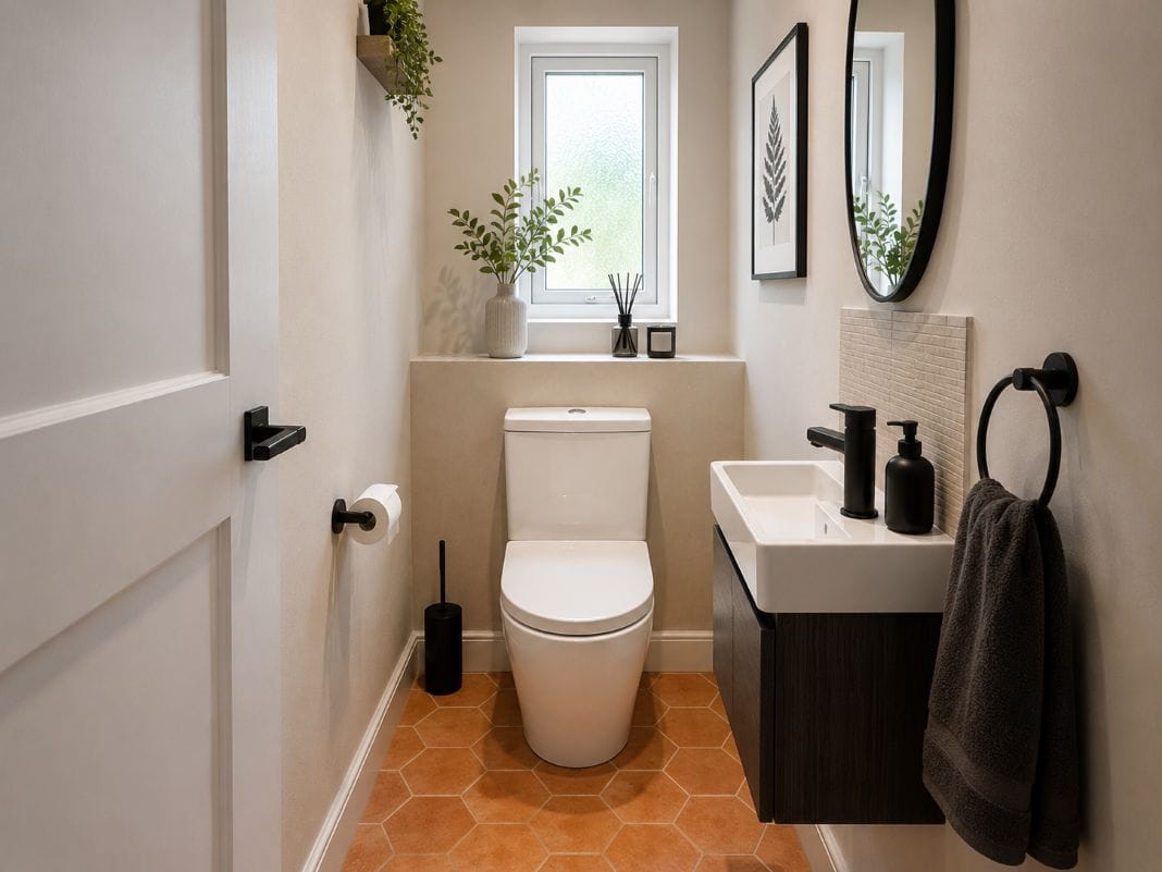 New Downstairs Toilet - Illustrative Image