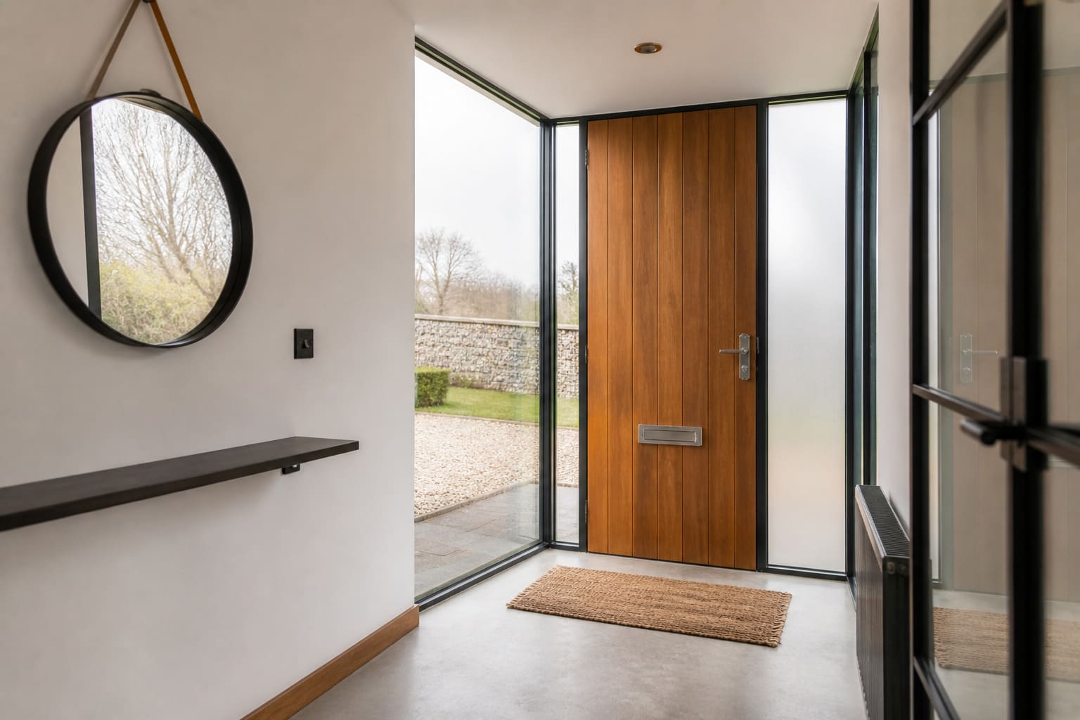 Porch Extension with Modern Entrance - Illustrative Image