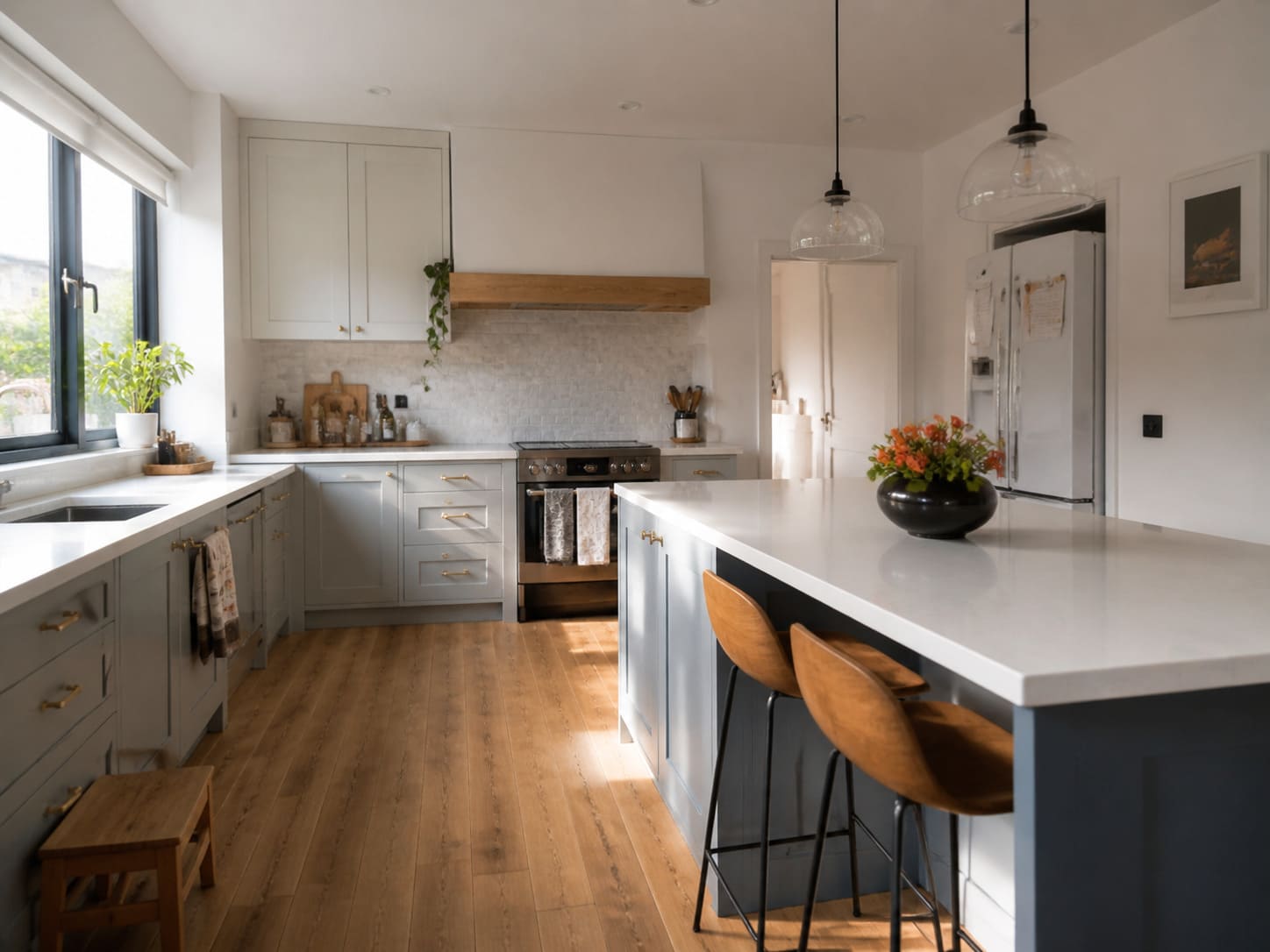 Transitional kitchen NW London bright space - Illustrative Image
